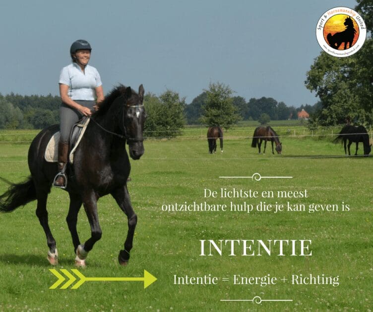 Intention first - Sport Horsemanship United